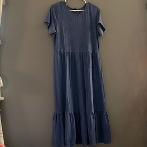 Casual Blue Old Navy Maxi Dress